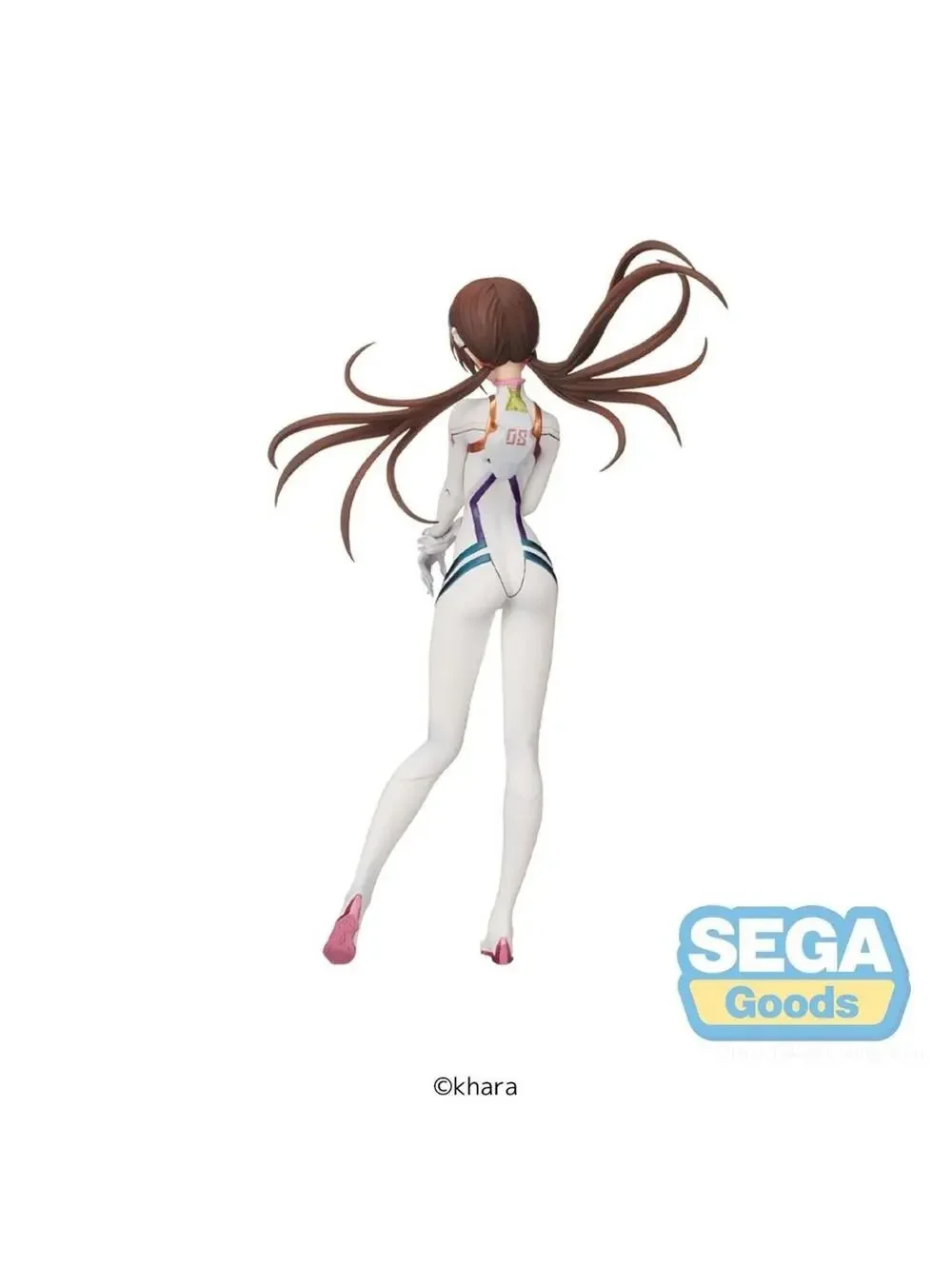 Sega Evangelion SPM Figure Mari Makinami Last Mission Activate Color NIB US Sell